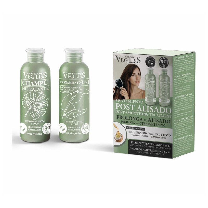 VEG LISS - KIT TRATAMIENTO POST ALISADO VEG LISS - KIT TRATAMIENTO POST ALISADO