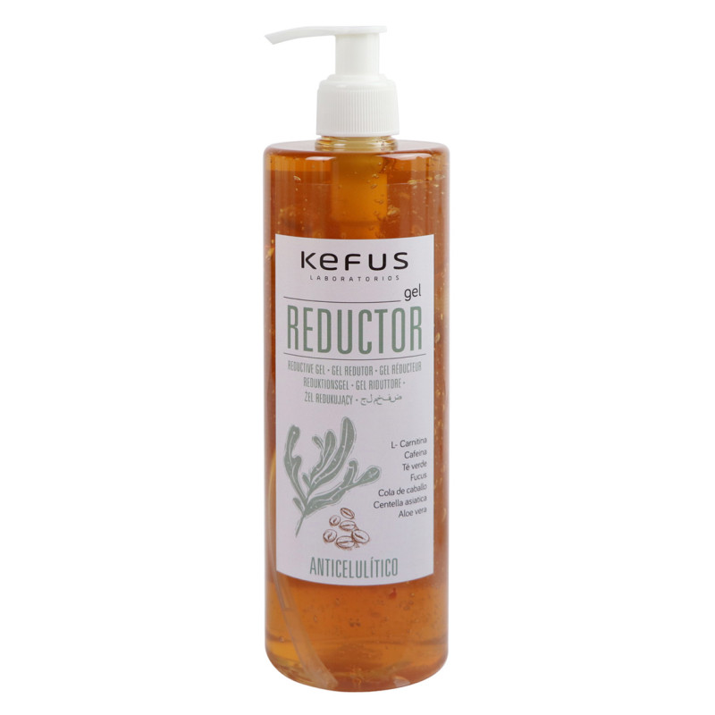 KEFUS - GEL REDUCTOR ANTICELULÍTICO 500 ML KEFUS - GEL REDUCTOR ANTICELULÍTICO 500 ML