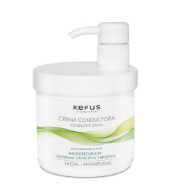 KEFUS - CREMA CONDUCTORA RADIOFRECUENCIA FACIAL ANTIARRUGAS 500 ML