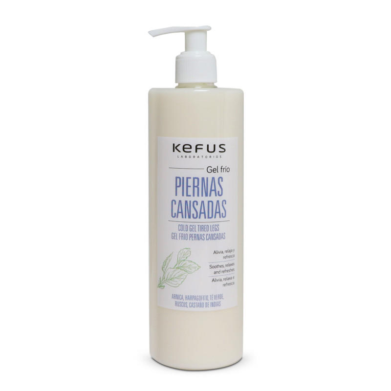 KEFUS -GEL FRÍO PIERNAS CANSADAS 500 ML