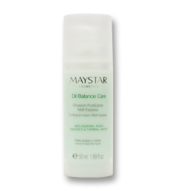 MAYSTAR – OIL BALANCE CARE · EMULSIÓN PURIFICANTE MATT EXPRESS 50 ML