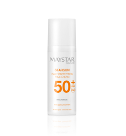 MAYSTAR – STARSUN · DAILY PROTECTION FACE CREAM SPF 50+