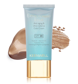 KEENWELL - EXTRAORDINARY ECLAT SPF 20 CREMA CON COLOR ANTIEDAD Y ULTRALUMINOSIDAD 40ML