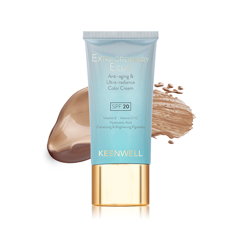 KEENWELL - EXTRAORDINARY ECLAT SPF 20 CREMA CON COLOR ANTIEDAD Y ULTRALUMINOSIDAD 40ML