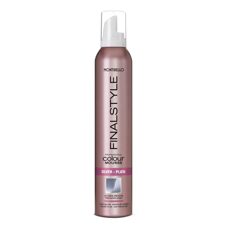 MONTIBELLO – FINALSTYLE COLOUR MOUSSE SILVER 320 ML