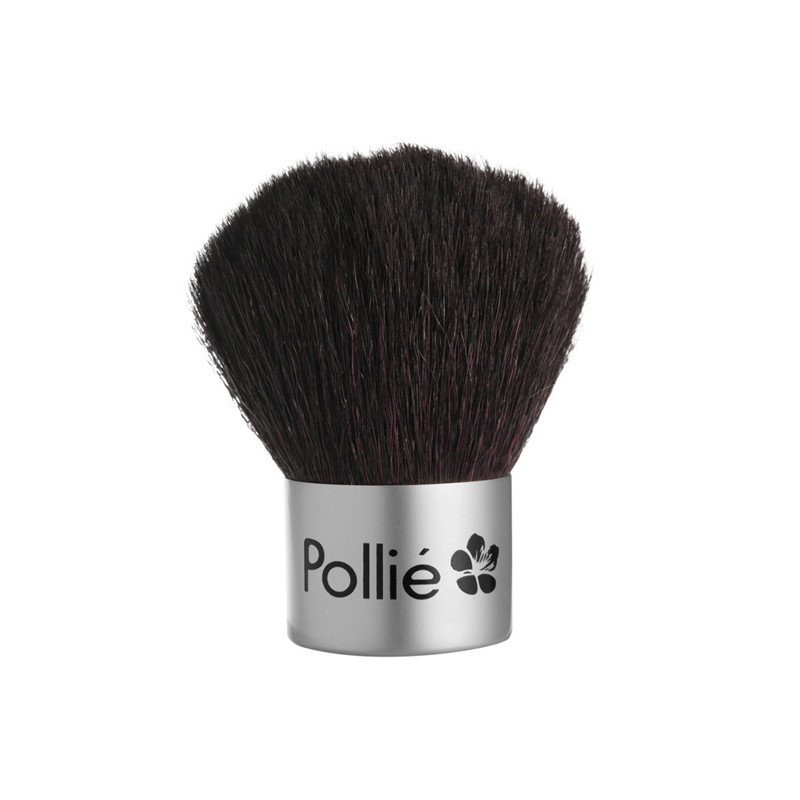 POLLIÉ - BROCHA KABUKI DE PELO NATURAL (CEPILLO DE BOLSO)