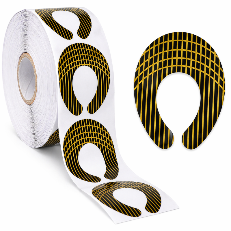 POLLIÉ - MOLDES PARA UÑAS HERRADURA MEDIANOS 500 UNDS POLLIÉ - MOLDES PARA UÑAS HERRADURA MEDIANOS 500 UNDS