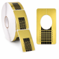POLLIÉ - MOLDES PARA UÑAS RECTANGULAR 500 UNDS