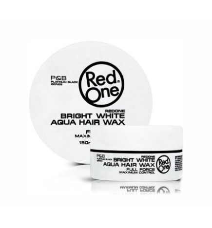 RED ONE - BRIGHT WHITE AQUA HAIR WAX 150ML