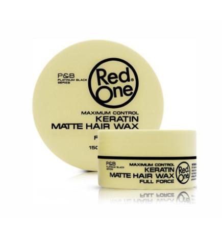 RED ONE - KERATIN MATTE HAIR WAX 150ML