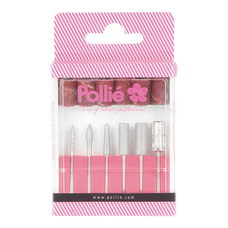POLLIÉ - KIT 6 ACCESORIOS + 6 ESMERILADORES POLLIÉ - KIT 6 ACCESORIOS + 6 ESMERILADORES