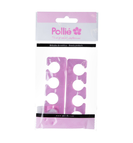 POLLIÉ - BOLSA DE 2 SEPARADEDOS PARA PEDICURA DE SILICONA