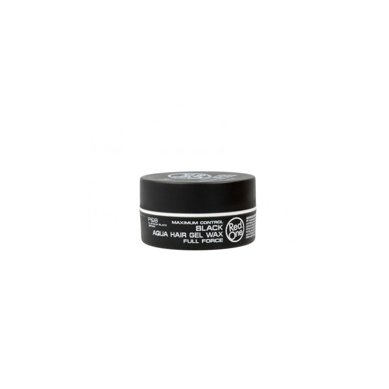 RED ONE - AQUA HAIR WAX BLACK 150ML RED ONE - AQUA HAIR WAX BLACK 150ML