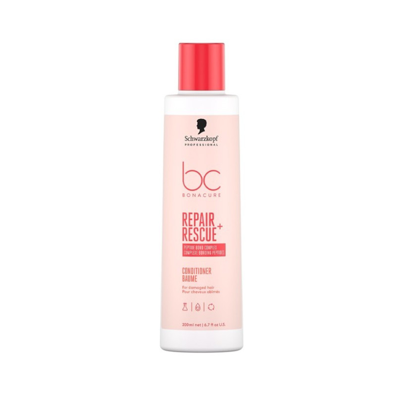 SCHWARZKOPF - BC REPAIR RESCUE CONDITIONER 200ML SCHWARZKOPF - BC REPAIR RESCUE CONDITIONER 200ML