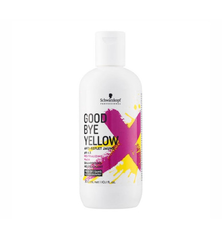 SCHWARZKOPF - GOODBYE YELLOW CHAMPÚ NEUTRALIZANTE 300ML