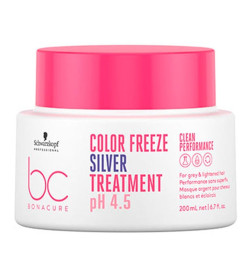SCHWARZKOPF - BC CLEAN PERFORMANCE COLOR FREEZE SILVER TREATMENT PH 4.5 200ML