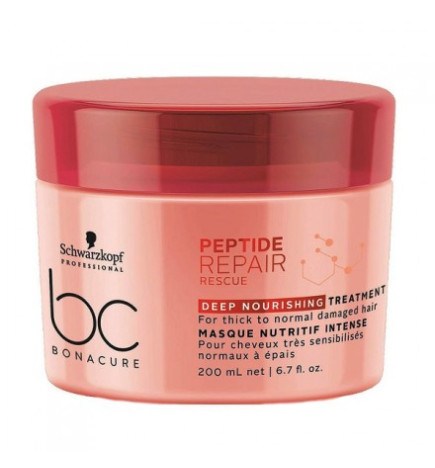 SCHWARZKOPF - BC PEPTIDE REPAIR RESCUE TRATAMIENTO NUTRITIVO INTENSO 200ML
