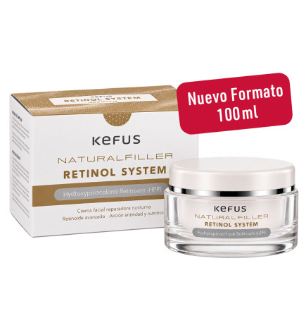 KEFUS - CREMA FACIAL NATURAL FILLER RETINOL 100ML