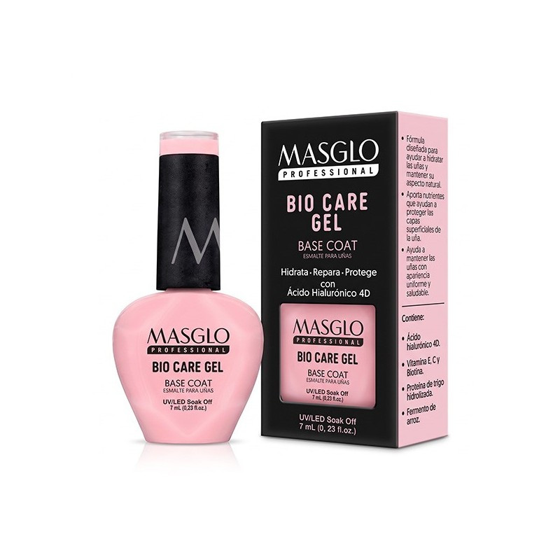 MASGLO - BIO CARE GEL BASE COAT 7 ML MASGLO - BIO CARE GEL BASE COAT 7 ML