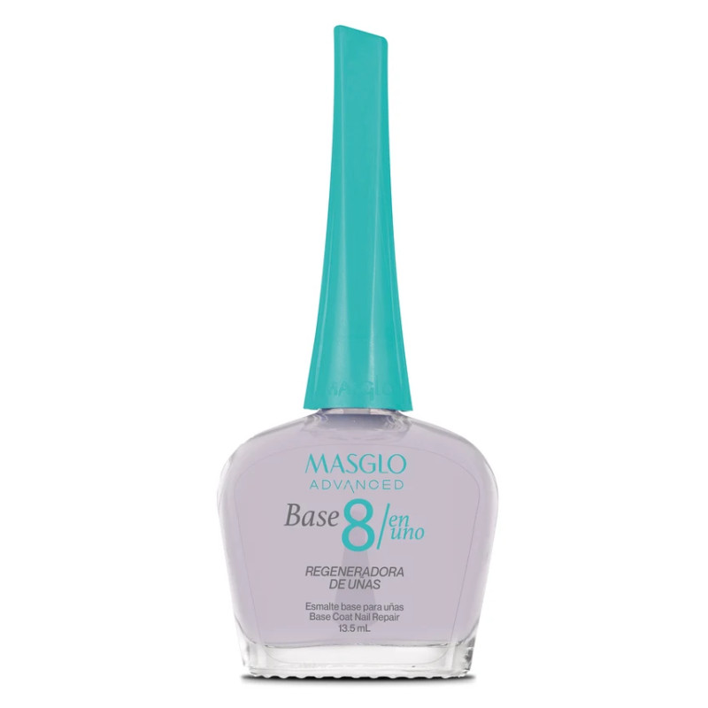 MASGLO - ADVANCED BASE REGENERADORA DE UÑAS 8 EN 1 13,5 ML MASGLO - ADVANCED BASE REGENERADORA DE UÑAS 8 EN 1 13,5 ML