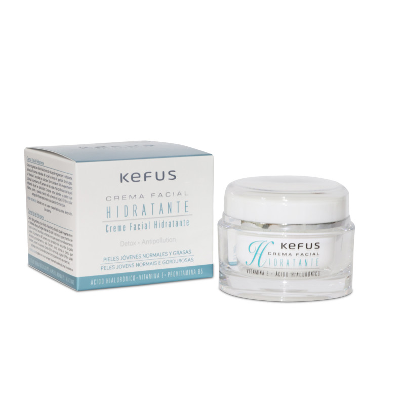 KEFUS - CREMA FACIAL HIDRATANTE ÁCIDO HIALURÓNICO 50 ML KEFUS - CREMA FACIAL HIDRATANTE ÁCIDO HIALURÓNICO 50 ML