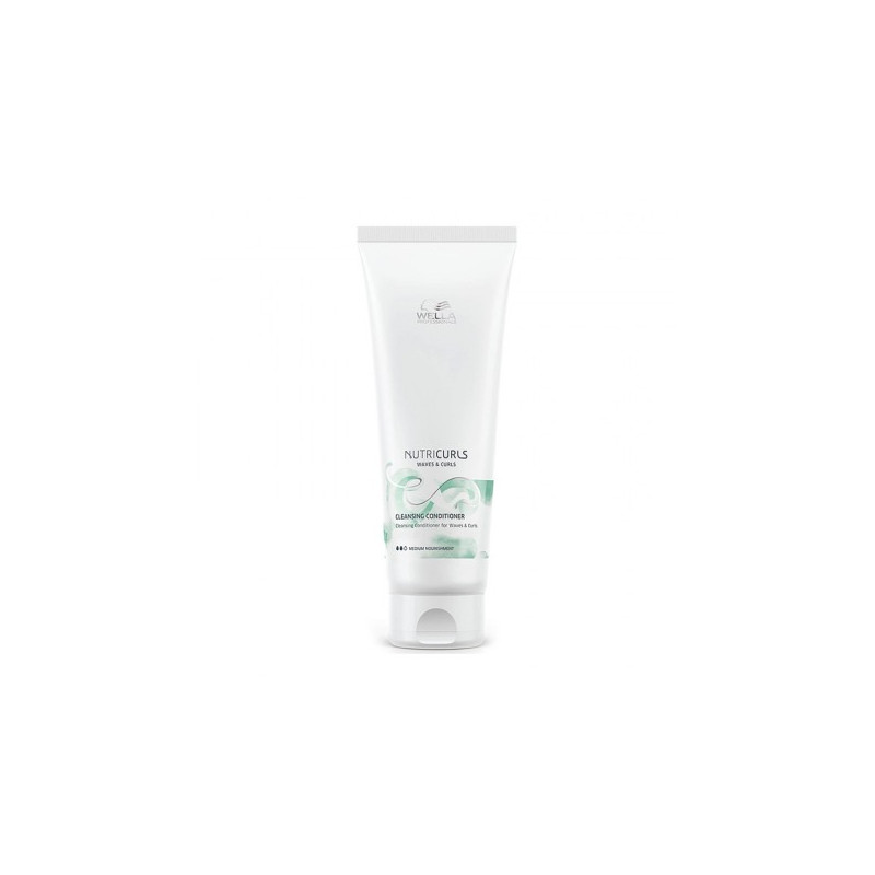 WELLA - NUTRICURLS CLEANSING CONDITIONER WAVES & CURLS 250 ML WELLA - NUTRICURLS CLEANSING CONDITIONER WAVES & CURLS 250 ML