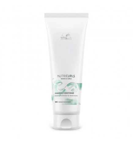 WELLA - NUTRICURLS CLEANSING CONDITIONER WAVES & CURLS 250 ML
