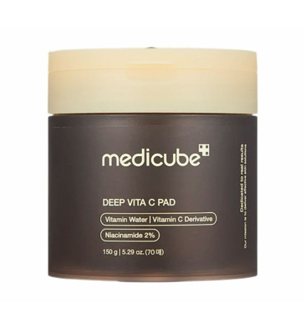 MEDICUBE - DEEP VITA C PAD 70 UNIDADES