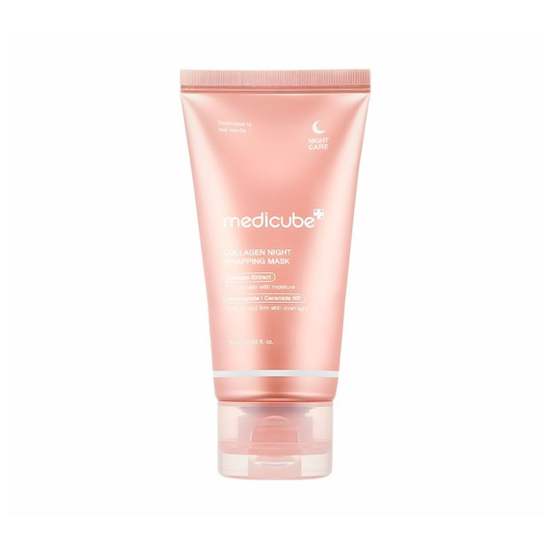 MEDICUBE - COLLAGEN NIGHT WRAPPING MASK 75 ML