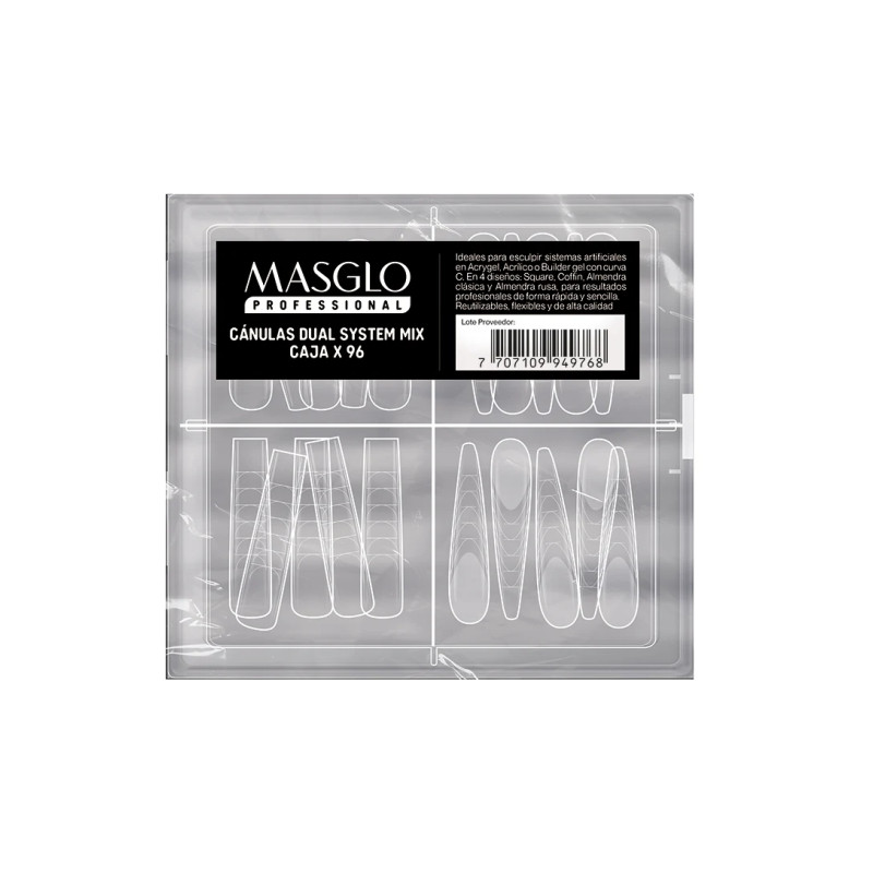 MASGLO - CÁNULAS DUAL SYSTEM CAJA X 96