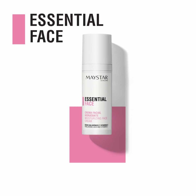 MAYSTAR – ESSENTIAL COSMETICS · ESSENTIAL FACE CREMA HIDRATANTE 50 ML MAYSTAR – ESSENTIAL COSMETICS · ESSENTIAL FACE CREMA HIDRATANTE 50 ML